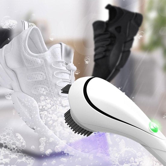 Schoenpoetsmachine – Draagbare elektrische poetsborstel – Polijsten & desinfectie – Ook voor kleding en meubels-Schoenverzorging-Ilumina Benelux
