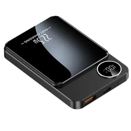 MagSafe Powerbank 10.000mAh – Draadloos & Bedraad Snelladen – 22.5W PD Fast Charge – Magnetische Power Bank-Ilumina Benelux