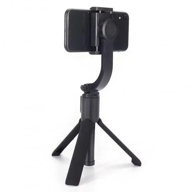 Selfiestick voor smartphone – 3-in-1 Gimbal Stabilizer – Bluetooth Afstandsbediening – Anti-Shake Statief – Opvouwbaar Zwart-Selfiesticks-Ilumina Benelux