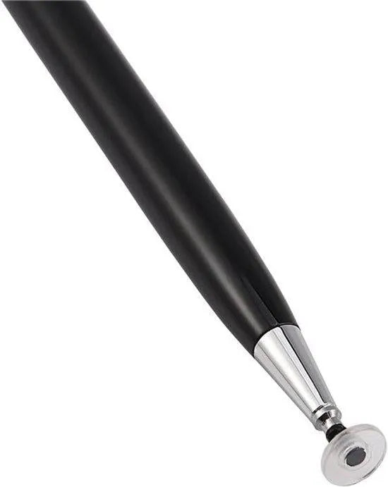 Stylus pen tablets & smartphones – 2-in-1 precisie disc tip – capacitief schrijven & tekenen – Geschikt voor iPad/iPhone/Samsung/Surface – Zwart-Stylus-Ilumina Benelux