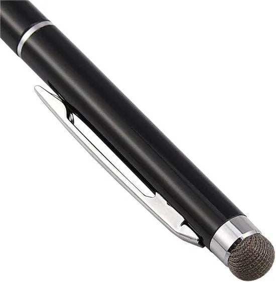 Stylus pen tablets & smartphones – 2-in-1 precisie disc tip – capacitief schrijven & tekenen – Geschikt voor iPad/iPhone/Samsung/Surface – Zwart-Stylus-Ilumina Benelux