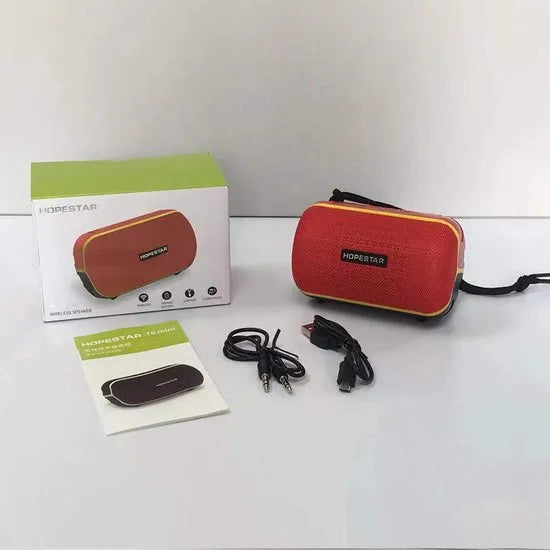 Hopestar T6 Mini Bluetooth Speaker – Waterdichte Draagbare Speaker – IPX7 – Zwart-Ilumina Benelux