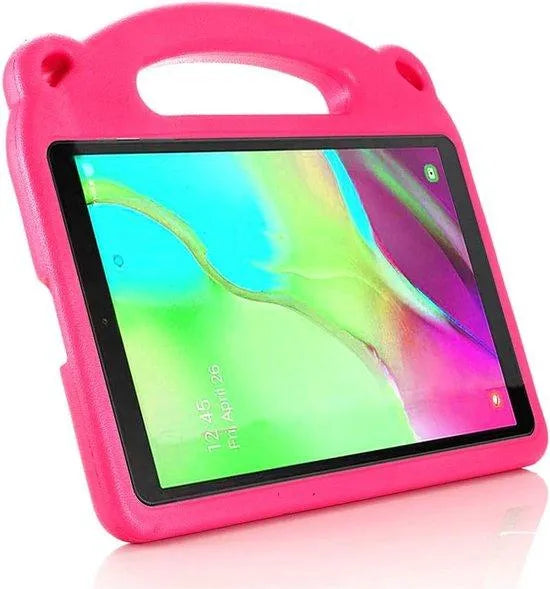 Tablet Hoesje iPad Mini – Kids Case – Schokbestendig – Geschikt voor iPad Mini 7 (2024) & iPad Mini 6 (2021) 8.3 inch – Roze-Tablethoesjes-Ilumina Benelux