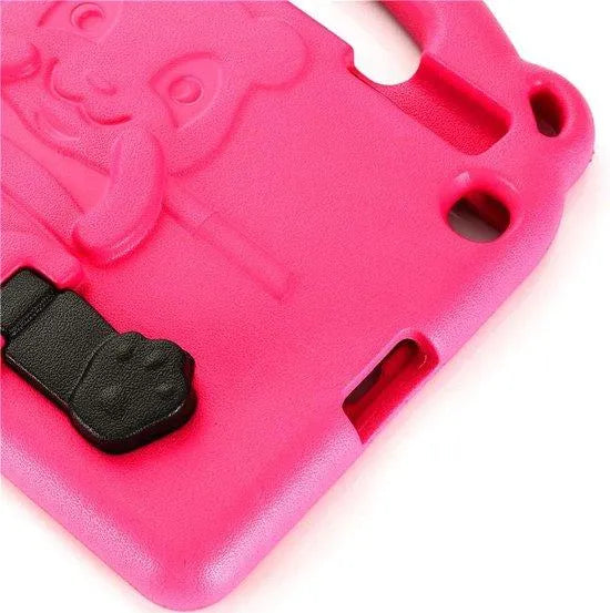 Tablet Hoesje iPad Mini – Kids Case – Schokbestendig – Geschikt voor iPad Mini 7 (2024) & iPad Mini 6 (2021) 8.3 inch – Roze-Tablethoesjes-Ilumina Benelux