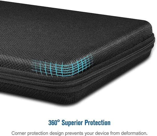 Tablethoes 10/11 inch – Tablet sleeve draagtas – Accessoires vak – Geschikt voor iPad & Samsung Galaxy Tab – Zwart-Tablethoesjes-Ilumina Benelux