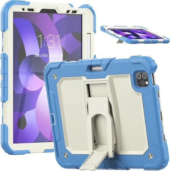 Tablethoes – Schokbestendig – iPad Pro 11 (2022/2021/2020) & Air 5/4 – Hemelsblauw-Tablethoesjes-Ilumina Benelux