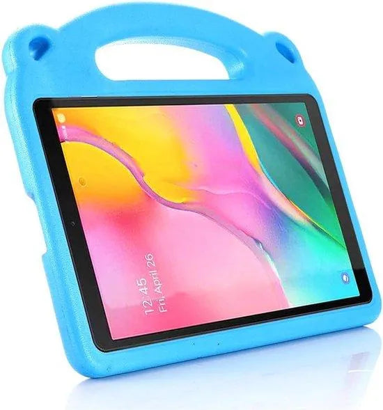 Tablethoesje kids – Schokbestendig – Duurzaam – Geschikt voor iPad Mini 7 (2024) & iPad Mini 6 (2021) 8.3 inch – Blauw-Tablethoesjes-Ilumina Benelux