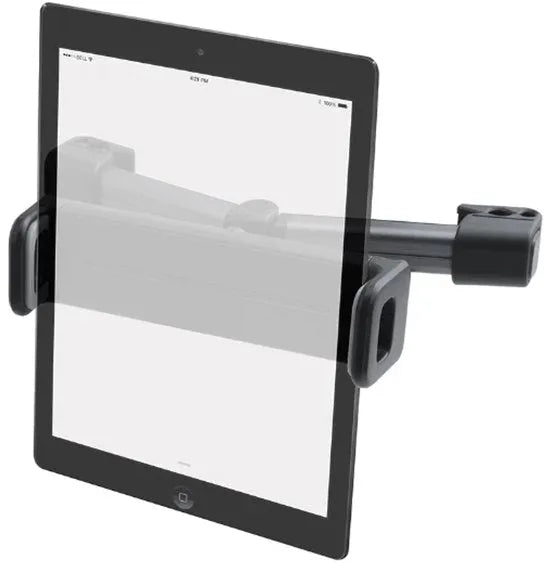 Tablethouder auto hoofdsteun – Verstelbare arm – 360° draaibaar – Stevige klem – Zwart-Tablethouder-Ilumina Benelux