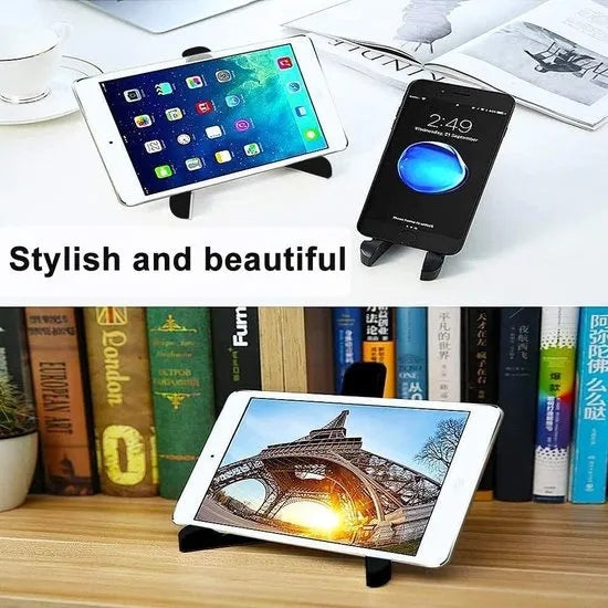 Tablethouder bureau – Dockstandaard – Universeel voor tablets & e-readers – Verstelbaar – Zwart-Tablethouder-Ilumina Benelux