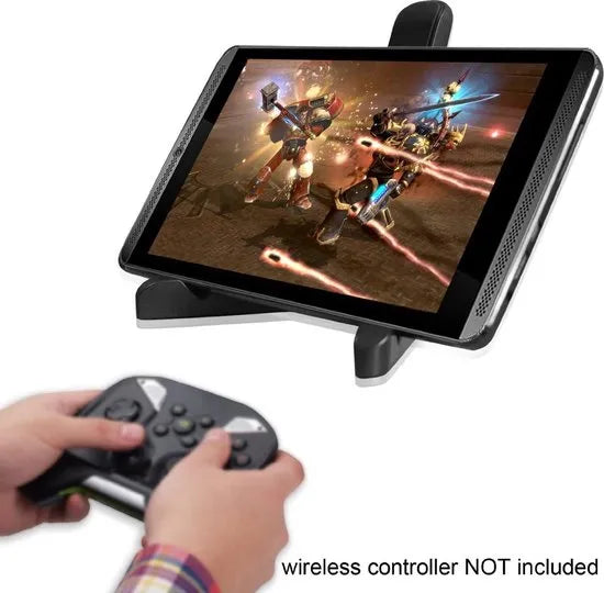 Tablethouder bureau – Multi-angle standaard – Universeel 5-12 inch – Voor tablet e-reader smartphone – Zwart-Ilumina Benelux