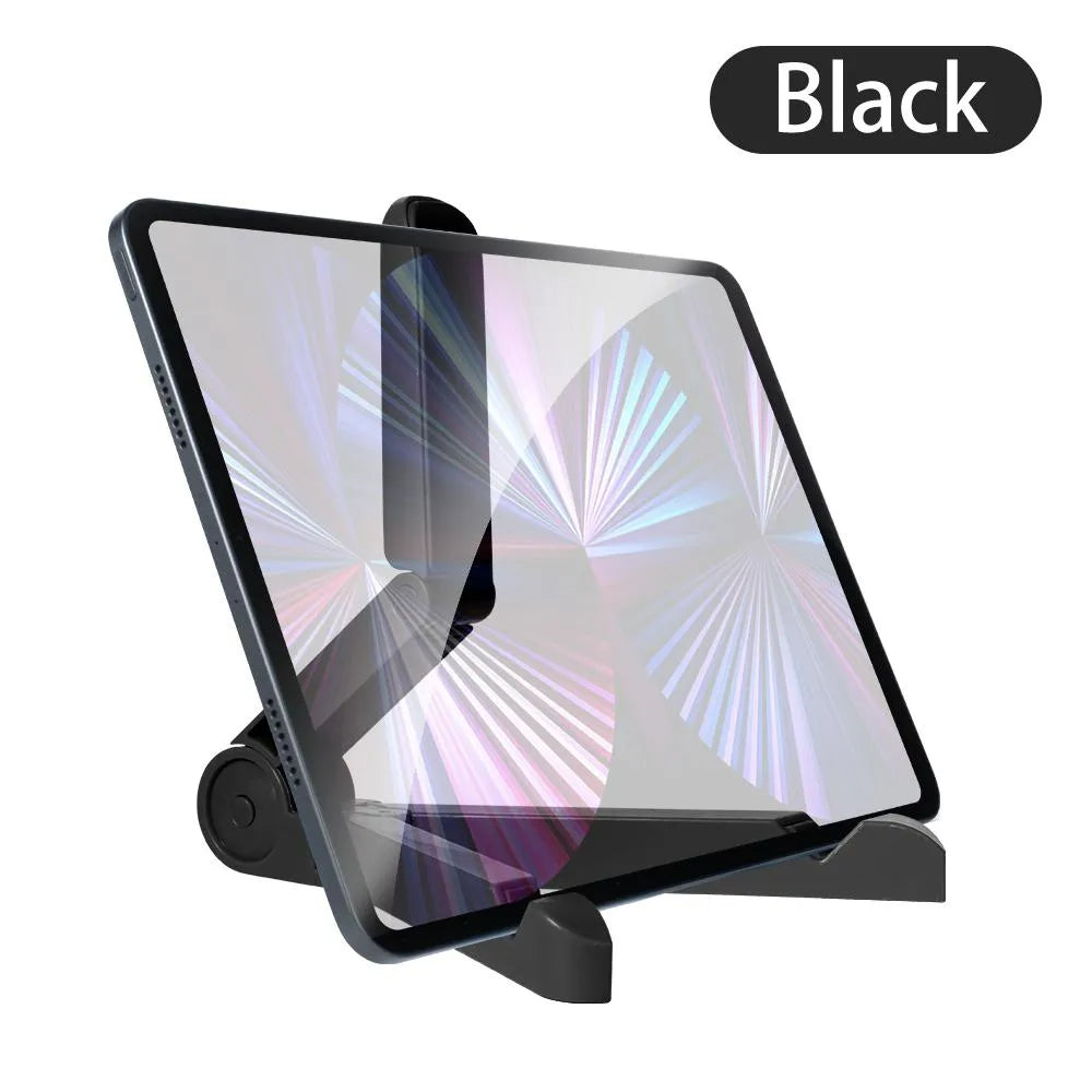 Tablethouder bureau – Verstelbare tablet & telefoon houder tot 13 inch – Lichtgewicht draagbaar – Voor iPad iPhone Samsung Huawei – Zwart-Tablethouder-Ilumina Benelux