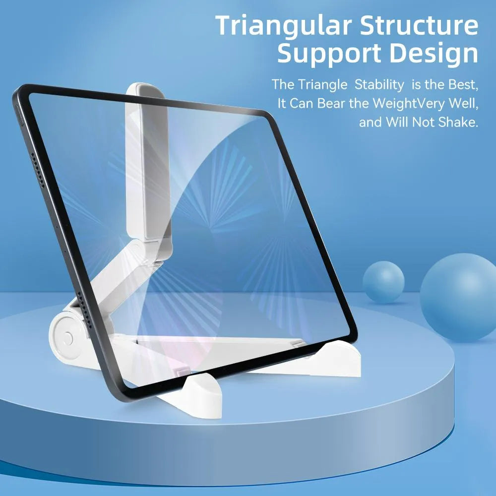 Tablethouder bureau – Verstelbare tablet & telefoon houder tot 13 inch – Lichtgewicht draagbaar – Voor iPad iPhone Samsung Huawei – Zwart-Tablethouder-Ilumina Benelux