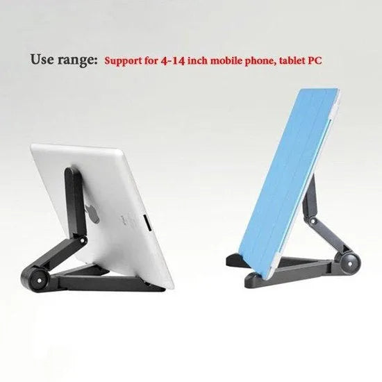Tablethouder bureau – Verstelbare tablet & telefoonstandaard tot 13 inch – Ideaal voor thuiswerken – Keuken/Slaapkamer – Wit-Tablethouder-Ilumina Benelux