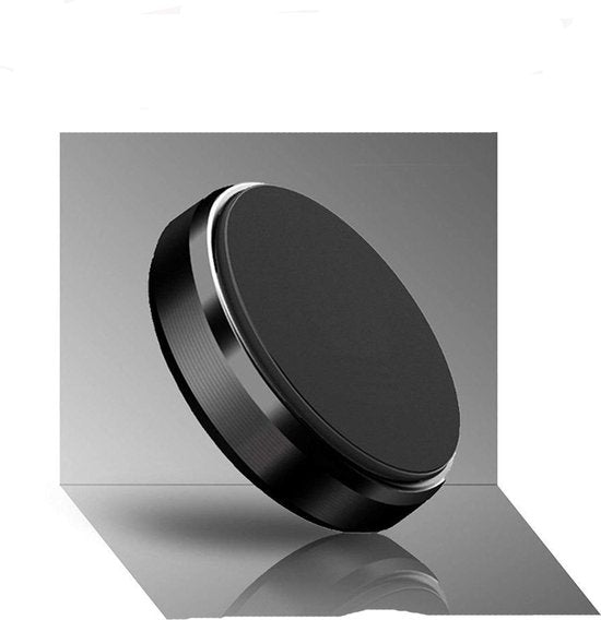 Telefoon magneetset – 2-pack zelfklevende magneten + metalen plaatjes – Voor telefoon/tablet – Sterke kleefstrip – Zwart-Ilumina Benelux