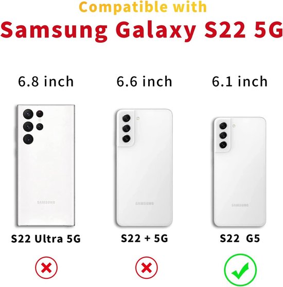 Telefoonhoesje met Koord Geschikt voor: Samsung Galaxy S22 - Transparant-Ilumina Benelux