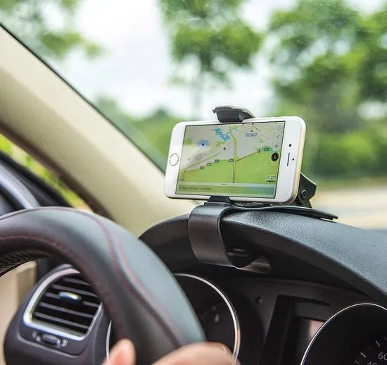 Telefoonhouder auto – Dashboard Autohouder – Universeel – Verstelbaar – Zwart-Ilumina Benelux