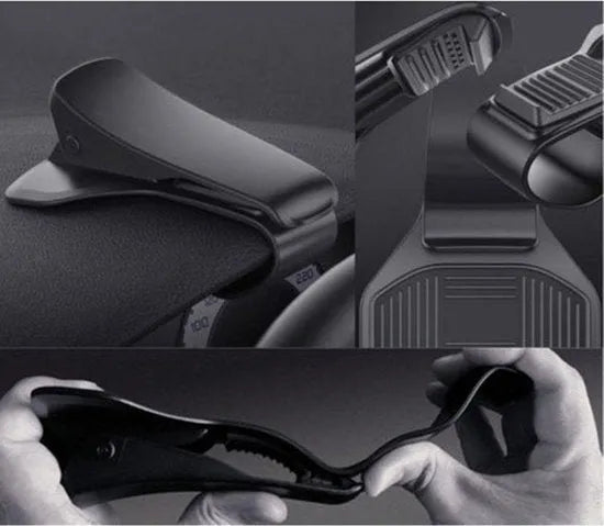 Telefoonhouder auto – Dashboard Montagestandaard – Universele GSM Houder – Stevige Grip – Zwart-Ilumina Benelux