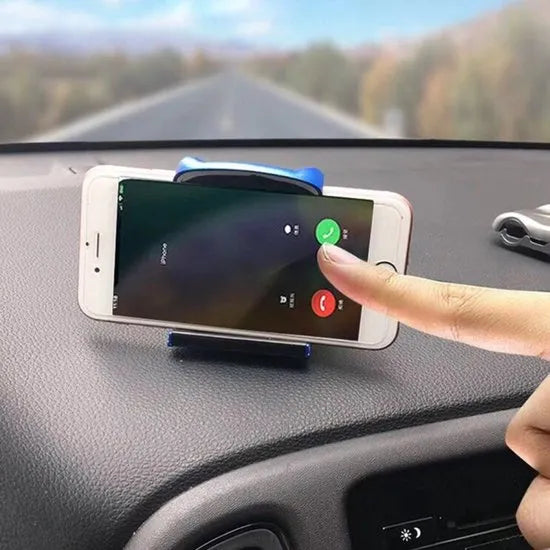 Telefoonhouder auto – Dashboard Mount LB-443 – 3M Plaksticker – Multifunctioneel – Zwart-Ilumina Benelux