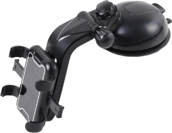 Telefoonhouder auto – Dashboard Zuignap – Stevige Autohouder – Universeel voor Smartphone/GSM – Zwart-Ilumina Benelux
