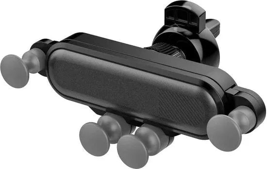Telefoonhouder auto – Extra sterk ventilatierooster – Universeel – Stevige klem – Zwart-Telefoonhouders-Ilumina Benelux