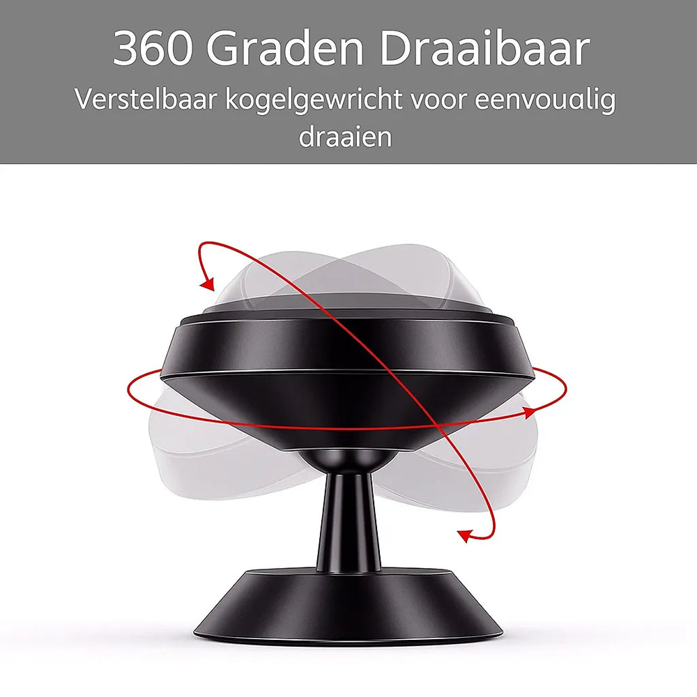 Telefoonhouder auto – Magnetisch Dashboard Autohouder – Universeel voor Smartphones – Sterke Magneet – Zwart-Ilumina Benelux