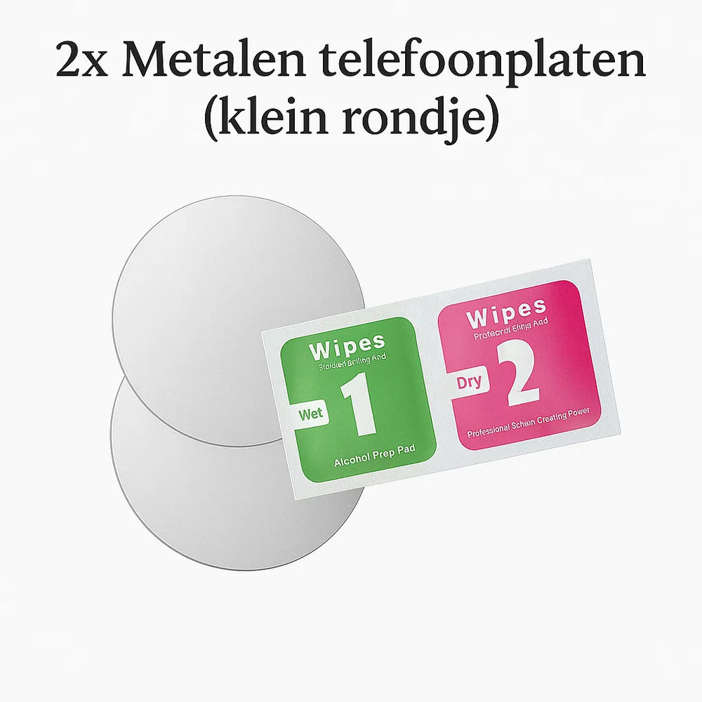 Telefoonhouder auto – Magnetisch Dashboard Autohouder – Universeel voor Smartphones – Sterke Magneet – Zwart-Ilumina Benelux
