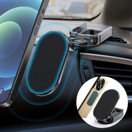 Telefoonhouder auto – Magnetisch Dashboardhouder – Sterke Magneet – Universele Autohouder – Zwart-Ilumina Benelux
