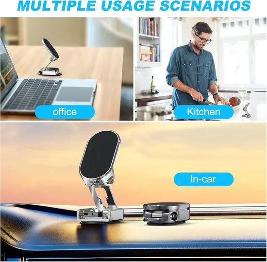 Telefoonhouder auto – Magnetisch Dashboardhouder – Sterke Magneet – Universele Autohouder – Zwart-Ilumina Benelux
