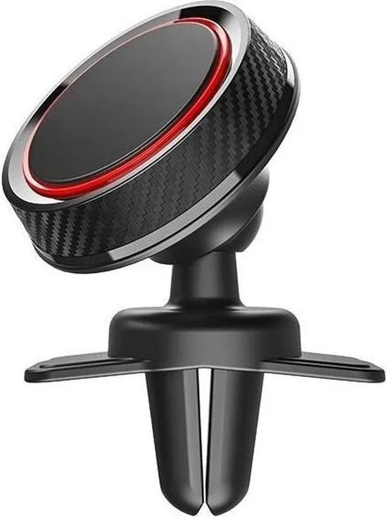 Telefoonhouder auto – Magnetisch Luchtrooster – 360° Draaibaar – Sterke Magneet – Universeel voor Smartphones – Zwart-Telefoonhouders-Ilumina Benelux