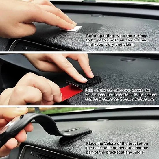 Telefoonhouder auto – Magnetisch MagSafe – Dashboard & LCD scherm montage – Universeel voor alle telefoons – Zwart-Ilumina Benelux