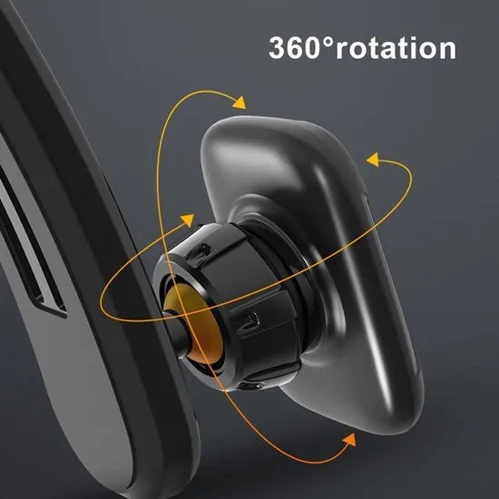 Telefoonhouder auto – Magnetisch met Zuignap – Voor Dashboard – Sterke Magneet – Zwart-Ilumina Benelux