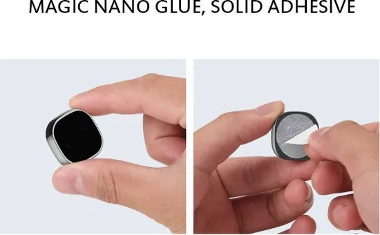 Telefoonhouder auto – Magnetisch Plaatje & Sticker – Sterke Magneet – Universeel – Zwart-Ilumina Benelux