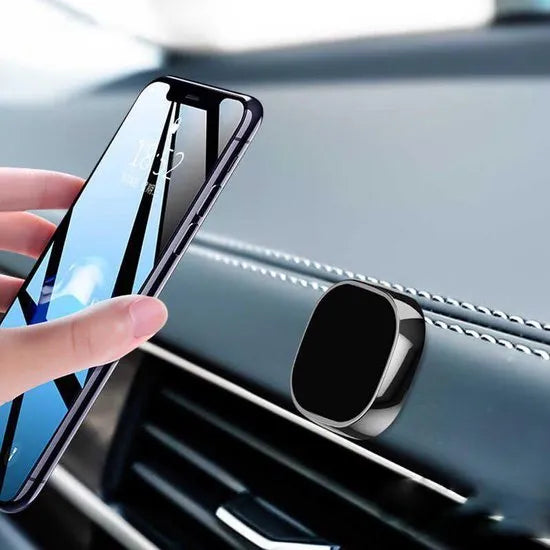 Telefoonhouder auto – Magnetisch Plaatje & Sticker – Sterke Magneet – Universeel – Zwart-Ilumina Benelux