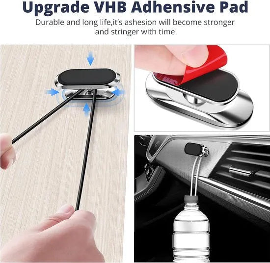 Telefoonhouder auto – Magnetisch Ventilatierooster – 360° Draaibaar – Sterke Magneet – Zwart-Ilumina Benelux