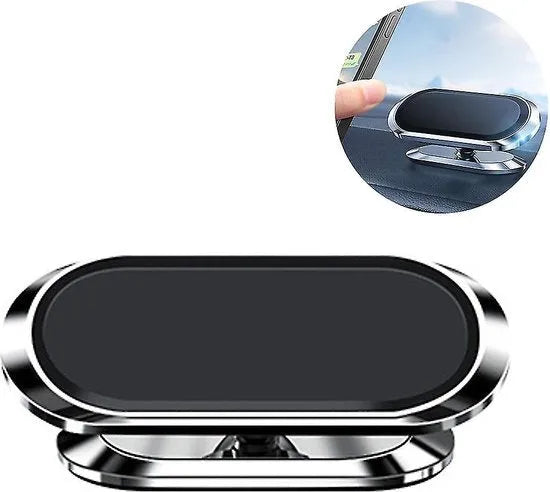 Telefoonhouder auto – Magnetisch Ventilatierooster – 360° Draaibaar – Sterke Magneet – Zwart-Ilumina Benelux