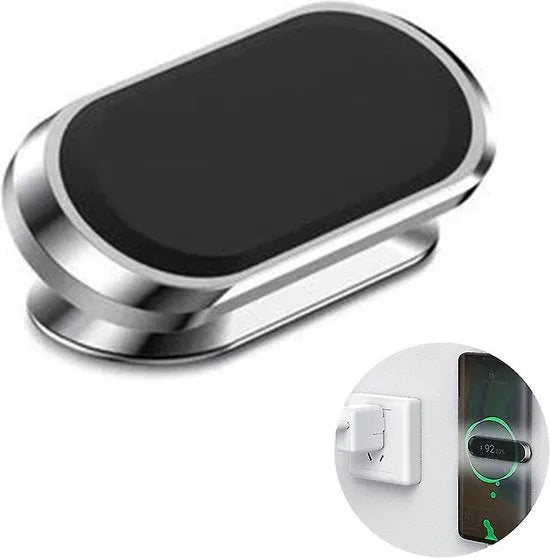 Telefoonhouder auto – Magnetisch Ventilatierooster – 360° Draaibaar – Sterke Magneet – Zwart-Ilumina Benelux