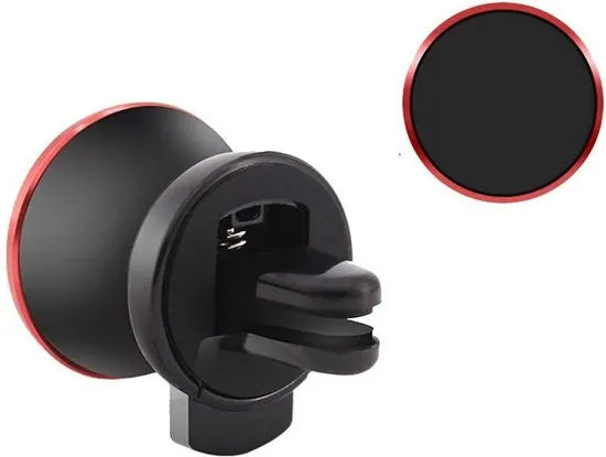 Telefoonhouder auto – Magnetisch Ventilatierooster – 360° Draaibaar – Universeel Air Vent Mount – Compact – Zwart-Ilumina Benelux