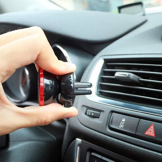 Telefoonhouder auto – Magnetisch Ventilatierooster – 360° Draaibaar – Universeel Air Vent Mount – Compact – Zwart-Ilumina Benelux