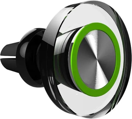 Telefoonhouder auto – Magnetisch ventilatierooster – Extra sterke magneet – Universeel voor alle telefoons – Zwart-Ilumina Benelux