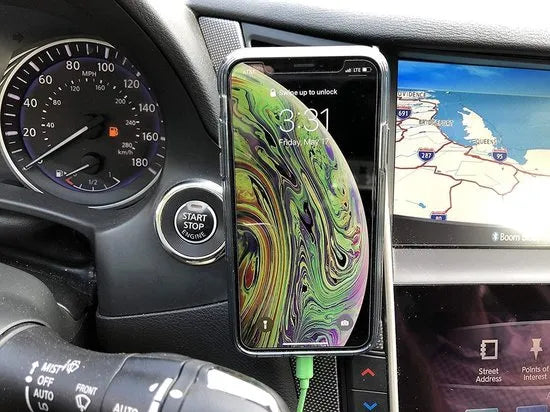 Telefoonhouder auto – Magnetisch – Ventilatierooster montage – Universeel voor smartphone – Zwart-Ilumina Benelux