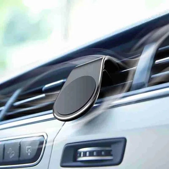 Telefoonhouder auto – Magnetisch Ventilatierooster – Sterke Magneet – Model LB-446 – Zwart-Telefoonhouders-Ilumina Benelux