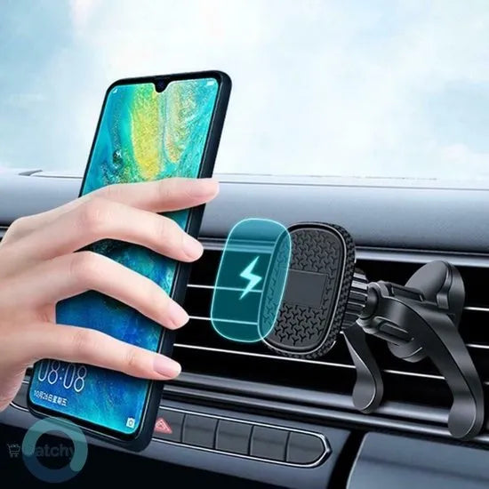 Telefoonhouder auto – Magnetisch Ventilatierooster – Universeel – Extra stevig – Zwart (LB-522)-Telefoonhouders-Ilumina Benelux