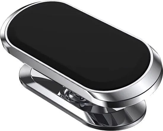 Telefoonhouder auto – Magnetisch – Verstelbaar – 360° draaibaar – Dashboard autohouder incl. metalen plaatjes – Zwart-Ilumina Benelux