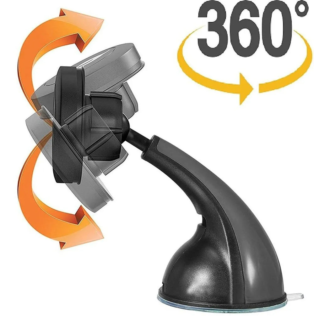 Telefoonhouder auto – Magnetisch – Voorruit & Dashboard – Universeel – Zwart-Ilumina Benelux