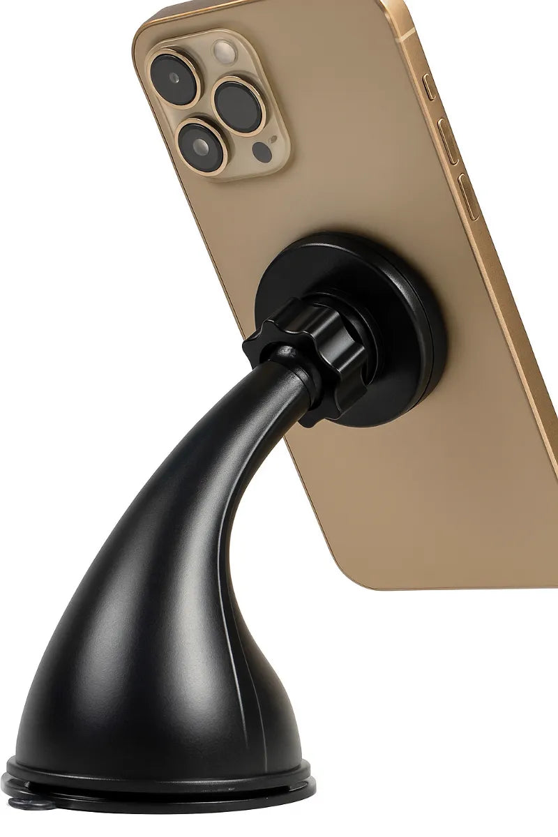 Telefoonhouder auto – Magnetisch – Voorruit & Dashboard – Universeel – Zwart-Ilumina Benelux