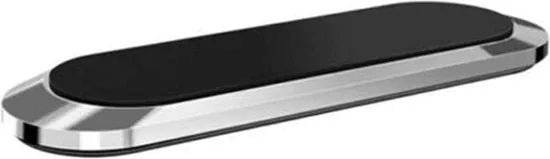 Telefoonhouder auto – Magnetisch zwaartekrachtrooster – Antislip klem – Incl. metalen plaatjes – Zwart-Ilumina Benelux