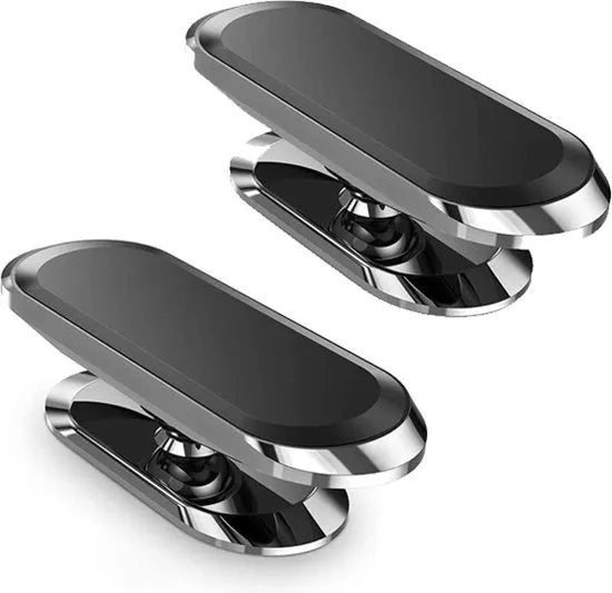 Telefoonhouder auto – Magnetische Dashboard Houder – Incl. Metalen Plaatjes – Sterke Magneet – Zwart-Ilumina Benelux