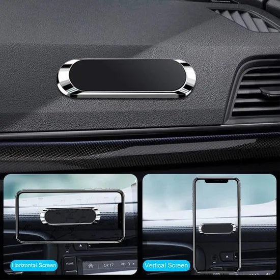 Telefoonhouder auto – Magnetische Dashboard Houder – Universeel – 2 Pack – Zwart-Ilumina Benelux
