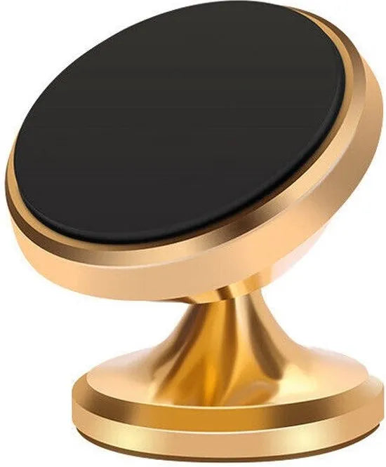 Telefoonhouder auto – Magnetische dashboard houder – Universele car mount – Plakstrip sterke magneet – Goud-Ilumina Benelux