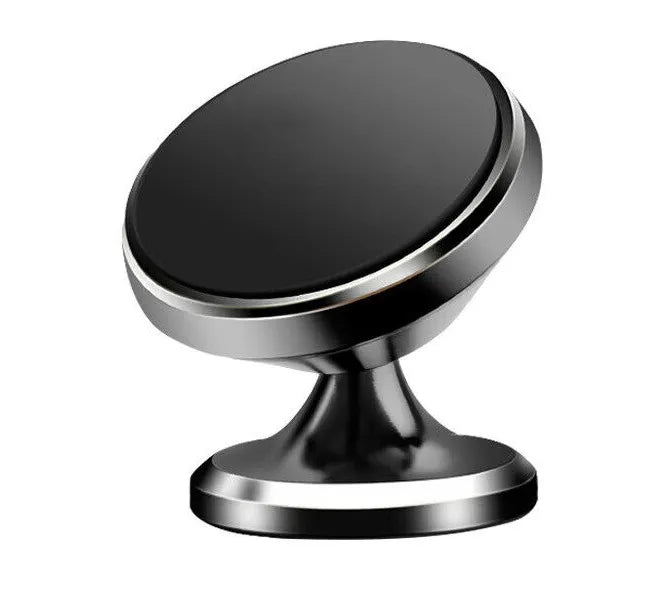 Telefoonhouder auto – Magnetische dashboardhouder – Inclusief 2x metalen plaat – Sterke magneet – Zwart-Ilumina Benelux